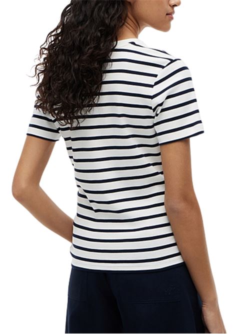 T-shirt slim fit scollo a v Tommy Hilfiger | WW0WW4058403L